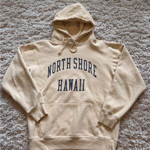 Brandy Melville (John Galt) Cream North Shore Hoodie